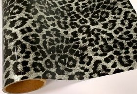SOFT Metallic Patterns - Cheetah SILVER