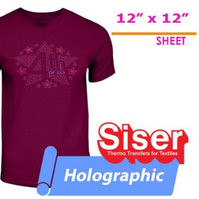 Siser Holographic Heat Transfer 12"X12"