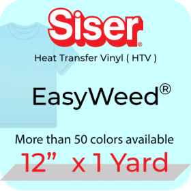 Siser EasyWeed Heat Transfer 12" x 1 Yard
