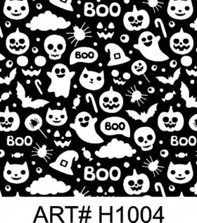 Halloween Printed Patterns Sticker Vinyl Film ART# h1004