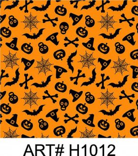 Halloween Printed Patterns Sticker Vinyl Film ART# h1012