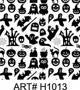 Halloween Printed Patterns Sticker Vinyl Film ART# h1013