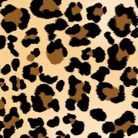 Leopard Animal patterns HTV 7.75 x 24"