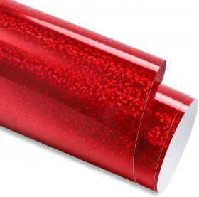 METALIZED HOLOGRAPHIC FLAKE - CHERRY RED
