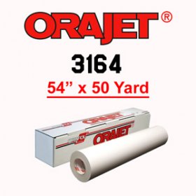 ORAJET 3164 Soft Calendered PVC Print Media 54 in x 50 Yard