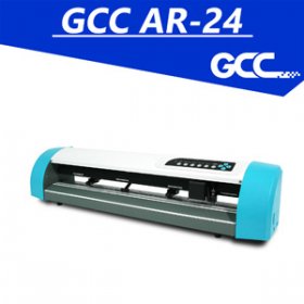 GCC AR 24" desktop vinyl cutter + SCA Software