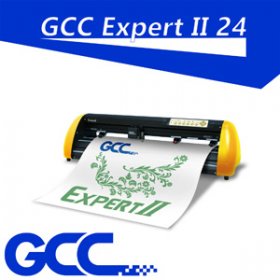 GCC Expert II 24" Vinyl cutter plotter w/plug-in software