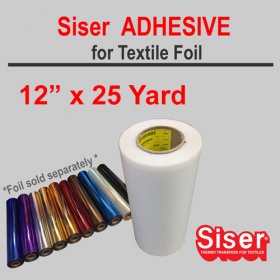 Siser EasyWeed Adhesive 12" X 25 Yard for Textile Foil