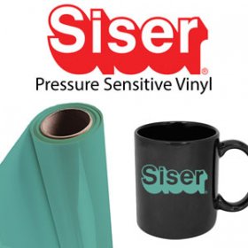 Siser 12" x 5 Yds Sea Glass Permanent Sticky Back Vinyl