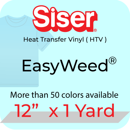 Siser EasyWeed Heat Transfer 12\" x 1 Yard