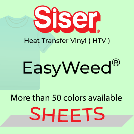Siser EasyWeed Heat Transfer Sheet(s)